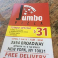 Jumbo Pizza