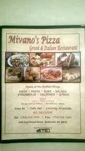 Mivano's Pizza